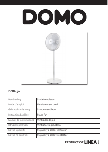 Manual de uso Domo DO8150 Ventilador