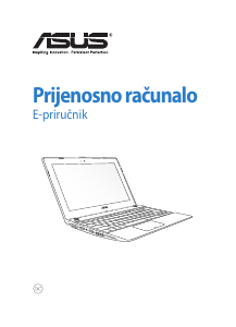 Priručnik Asus X102BA Prijenosno računalo