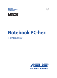 Használati útmutató Asus G751JT ROG Laptop