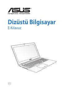 Kullanım kılavuzu Asus V551LA VivoBook Dizüstü bilgisayar