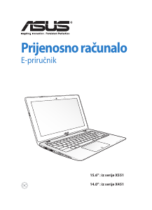 Priručnik Asus D550MA Prijenosno računalo