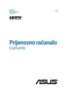 Priručnik Asus K551LN Prijenosno računalo