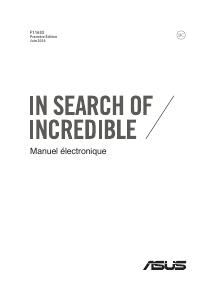 Mode d’emploi Asus UX390UA ZenBook 3 Ordinateur portable