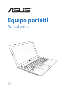 Manual de uso Asus Y481LD Portátil