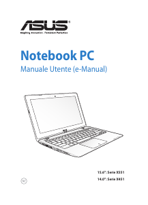 Manuale Asus D550MAV Notebook