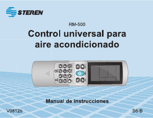 Manual Steren RM-500 Remote Control