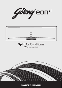 Manual Godrej GIC 12 RINV 5 RWQH Air Conditioner