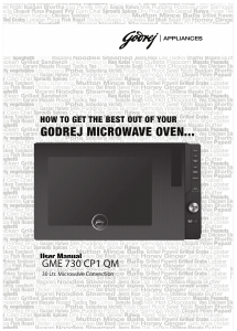 Bruksanvisning Godrej GME 730 CP1 QM Mikrovågsugn