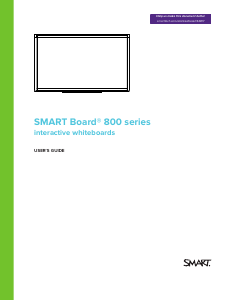 Manual Smart 800ix Interactive Whiteboard