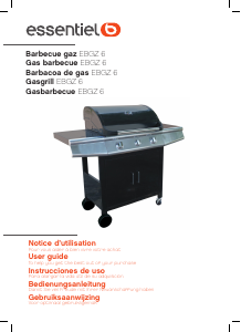 Manual Essentiel B EBGZ 6 Barbecue