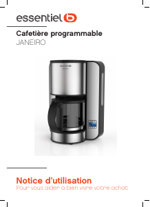 Mode d’emploi Essentiel B ECP 7 Janeiro Cafetière