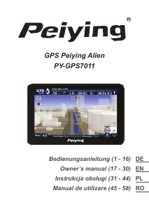 Manual Peiying PY-GPS7011 Sistem de navigatie
