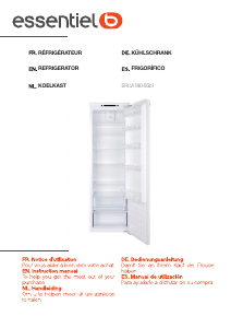 Bedienungsanleitung Essentiel B ERLVI 180-55b1 Kühlschrank
