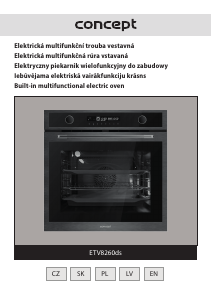 Manual Concept ETV8260DS Oven
