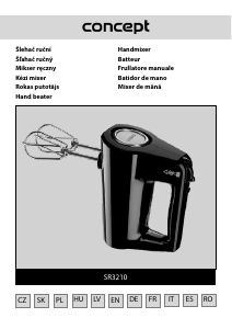 Manual Concept SR3210 Hand Mixer