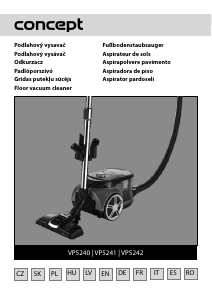 Manual Concept VP5242 Vacuum Cleaner