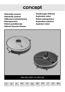 Rokasgrāmata Concept VR3110 Putekļu sūcējs