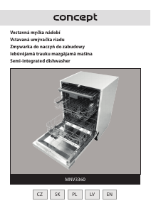 Manual Concept MNV3360 Dishwasher