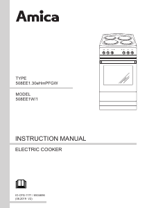 Manual Amica 508EE1W/1 Range