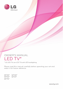Bruksanvisning LG 24MT35S-PZ LED skärm
