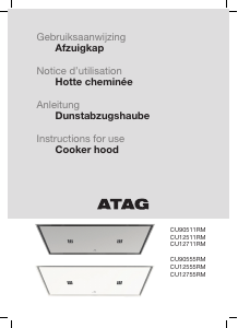 Handleiding ATAG CU12511RM Afzuigkap