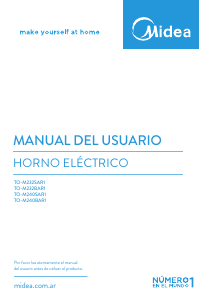 Manual de uso Midea TO-M232SAR1 Horno