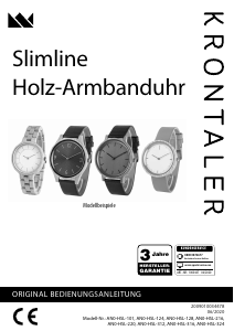Bedienungsanleitung Krontaler AN0-HSL-124 Armbanduhr