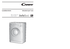 Manuale Candy CS 115 TXT-01 Lavatrice