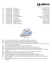 Manuale Alpina SF-1306 Ferro da stiro