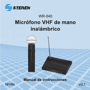 Bruksanvisning Steren WR-040 Mikrofon