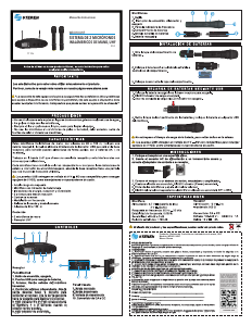 Bruksanvisning Steren WR-810 UHF Mikrofon