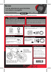 Manual de uso Steren BIKE-005 Faro bicicleta
