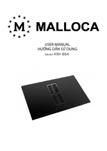Manual Malloca HIH-864 Hob