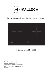 Bruksanvisning Malloca MH-02I N Häll