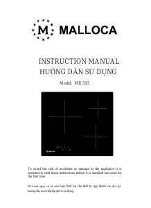 Manual Malloca MR 593 Hob