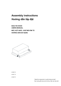 Manual Malloca K1506 TC Cooker Hood