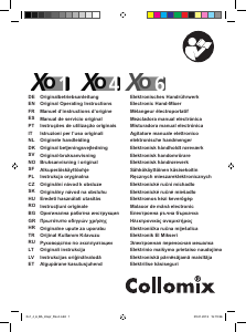 Rokasgrāmata Collomix Xo 1 Cementa maisītājs