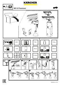 Manual de uso Kärcher WV 6 Premium Limpiacristales