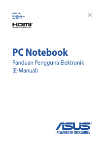 Panduan Asus X555DA Laptop