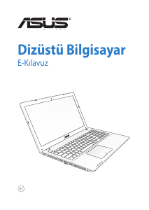 Kullanım kılavuzu Asus Y581JK Dizüstü bilgisayar