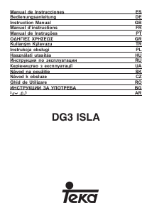 Manual de uso Teka DG3 ISLA 980 Campana extractora