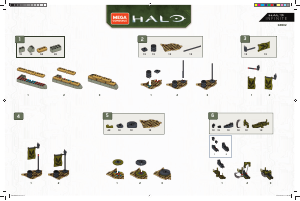 Handleiding Mega Construx set GRN02 Halo UNSC Combat Unit