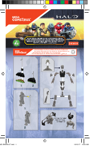 Hướng dẫn sử dụng Mega Construx set FMM77 Halo Captain Lasky