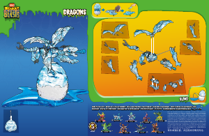 Bedienungsanleitung Mega Construx set GTH08 Breakout Beasts Dragons