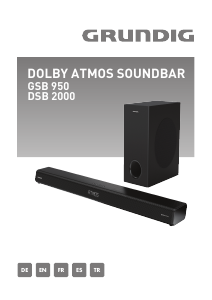 Bedienungsanleitung Grundig DSB 2000 Lautsprecher