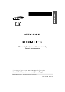 Handleiding Samsung RT53ECSM Koel-vries combinatie