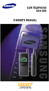 Bruksanvisning Samsung SGH-600WR Mobiltelefon