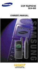 Handleiding Samsung SGH-600W Mobiele telefoon