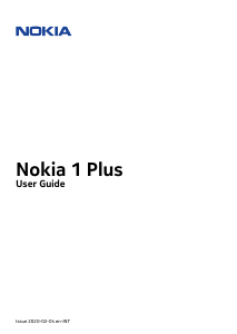 Handleiding Nokia 1 Plus Mobiele telefoon