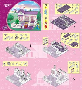 Bedienungsanleitung Sluban set M38-B0156 Girls Dream Haus